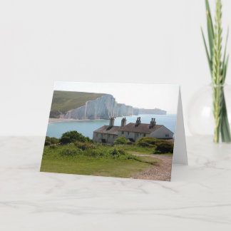 Tarjeta Las siete hermanas, asilo de Cuckmere, Sussex