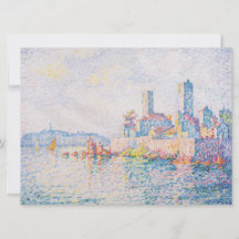 Las Torres de Antibes (de Paul Signac)