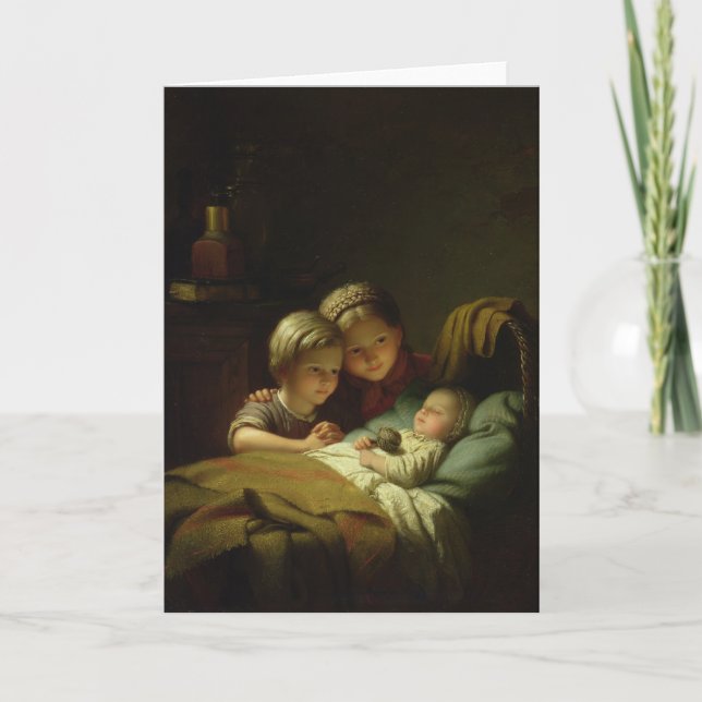 Tarjeta Las tres hermanas (Anverso)