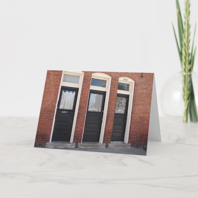 Tarjeta Las Tres Puertas (Anverso)