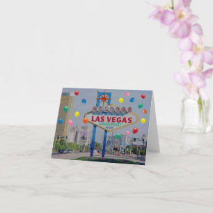 Tarjeta Las Vegas Anniversary Card