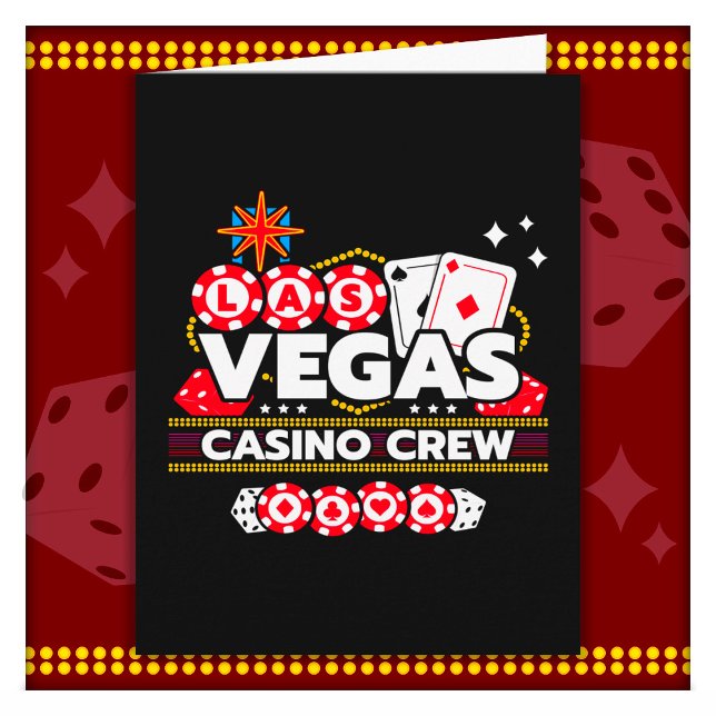 Tarjeta Las Vegas Vacaciones Casino Crew Las Vegas (Subido por el creador)