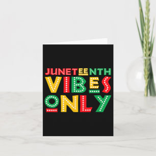 Tarjeta Las vibes del 19 de junio sólo celebran la histori