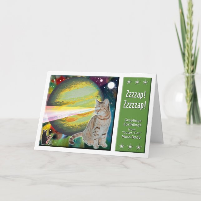 Tarjeta Laser-Gato Mossbody (Anverso)