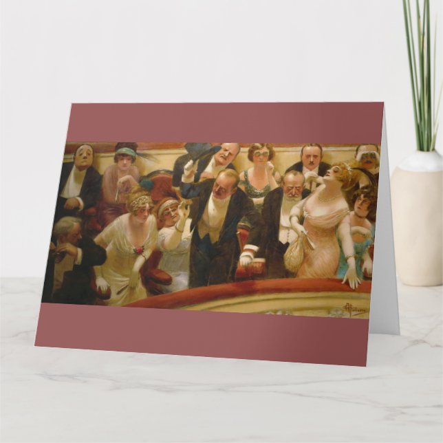 Tarjeta Latecómeros 1914 (Anverso)