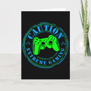 Tarjeta Latido de Corazón de Jugador Videojuego Amante de
