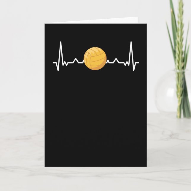 Tarjeta Latido del Polo Agua| Regalo de los amantes del po (Anverso)