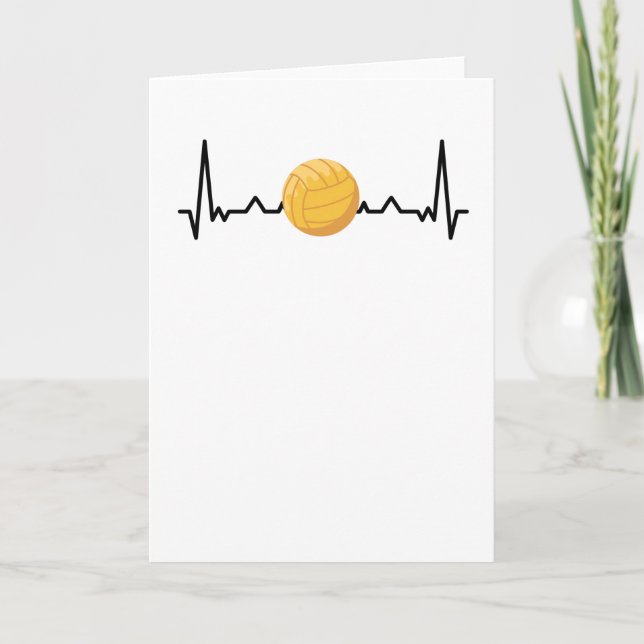 Tarjeta Latido del Polo Agua| Regalo de los amantes del po (Anverso)