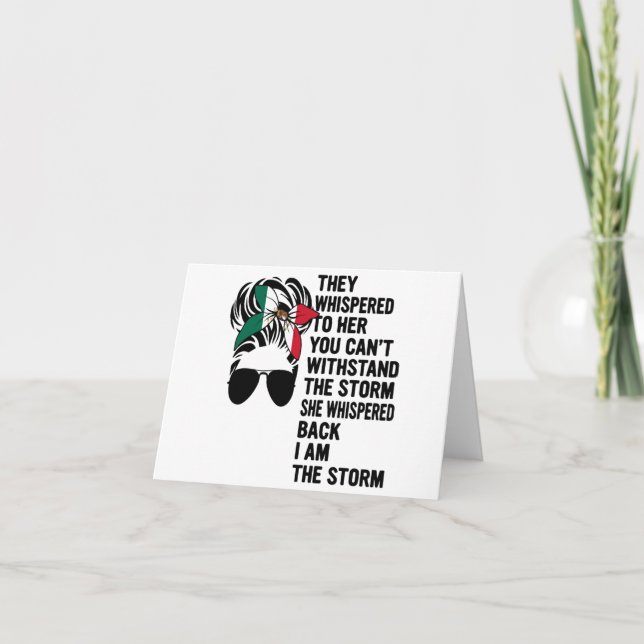 Tarjeta Latina Strong (Anverso)