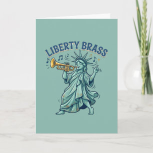 Tarjeta Latón de la Libertad
