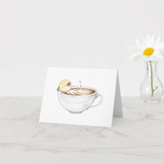 Tarjeta Latte Pug card