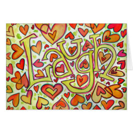 Tarjeta Laugh