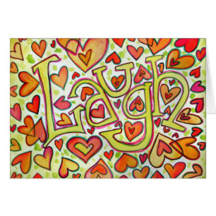 Tarjeta Laugh