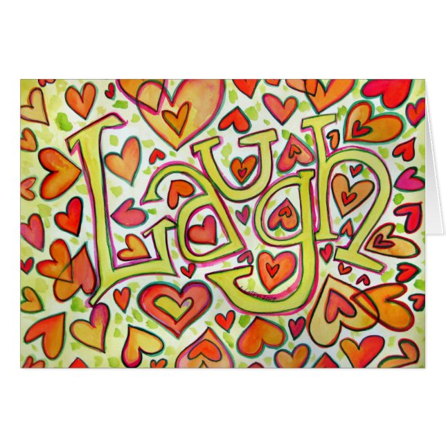 Tarjeta Laugh (Anverso (Horizontal))