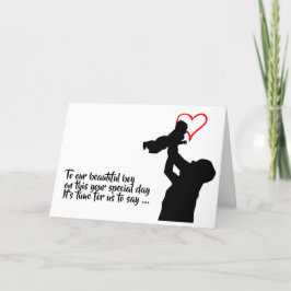 Tarjeta Laugh Out Loud Funny Son 21, 30th Birthday Card