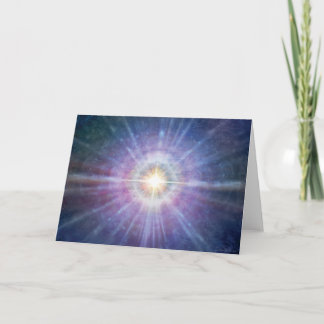 Tarjeta Lavanda radiante
