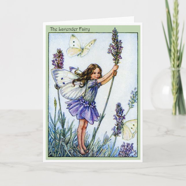 Tarjeta Lavender Fairy (Anverso)