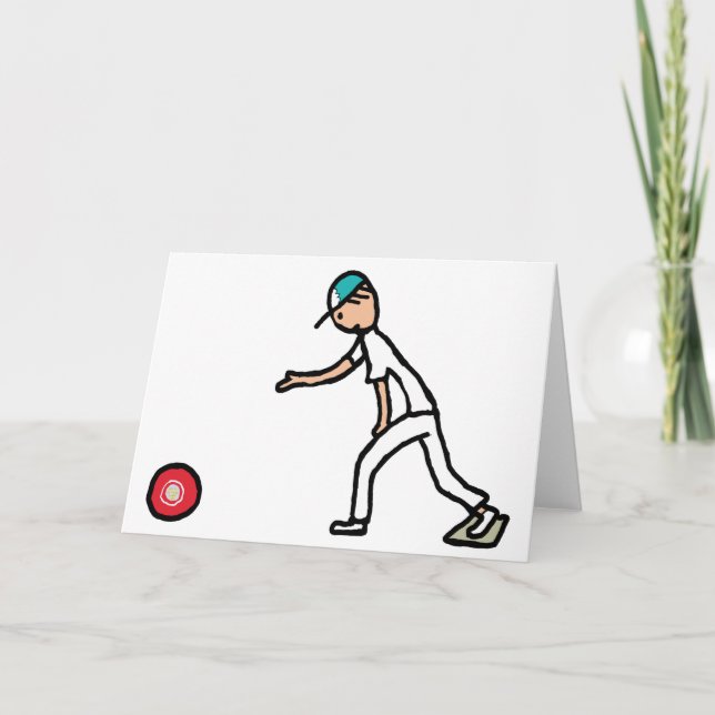 Tarjeta Lawn Bowls (Anverso)