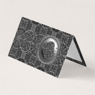 Tarjeta Lazo cerámico Negro