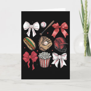 Tarjeta Lazo Coquette Bysebyll Día de las Madres Deportes 