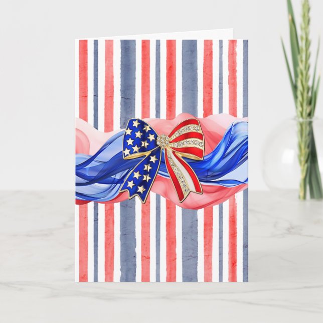 Tarjeta Lazo Patriótico (Anverso)