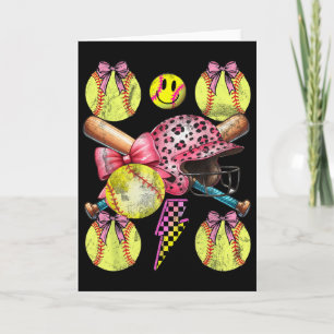 Tarjeta Lazos Coquette Softll Día de Juego Amante de Softl