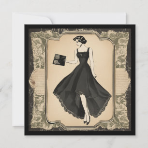 Tarjeta LBD clásica: Elegancia sin tiempo en cada