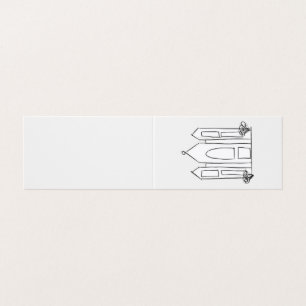 Tarjeta LDS Salt Lake City Temple simple mormón moderno