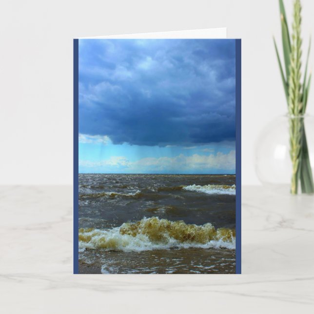 Tarjeta ¡Le ayudaré a resistir a cualquier tormenta! (Anverso)
