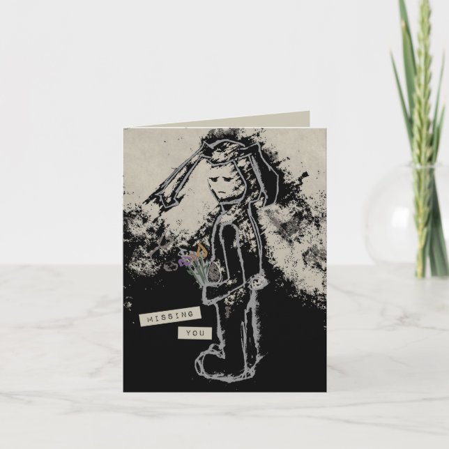 Tarjeta le falta sinibunny (Anverso)