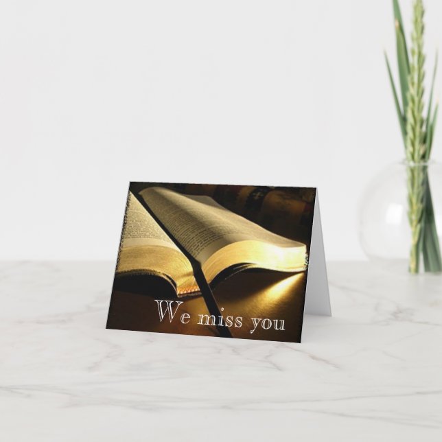 Tarjeta ¡Le faltamos! (Anverso)