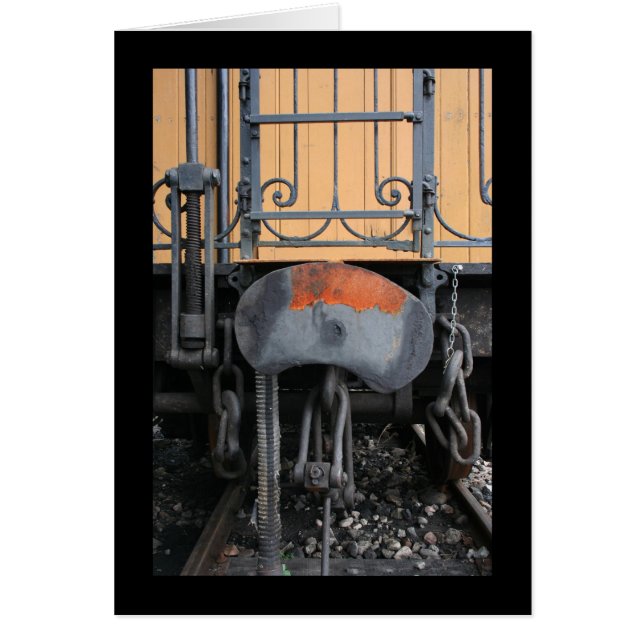 Tarjeta Le Mastrou del tren de vapor antiguo del a (Frente)