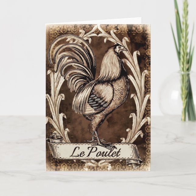 Tarjeta Le Poulet (Anverso)