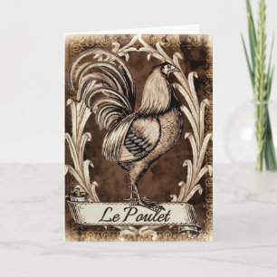 Tarjeta Le Poulet