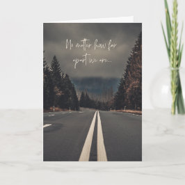 Tarjeta Leads Me To You Folded Greeting Card