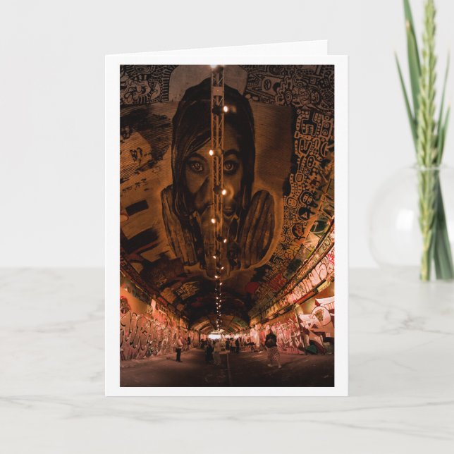 Tarjeta Leake Street Arches Waterloo London (3084) (Anverso)