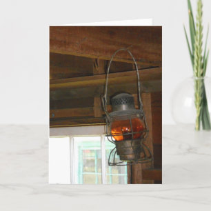 Tarjeta "Leather Shop Lantern"