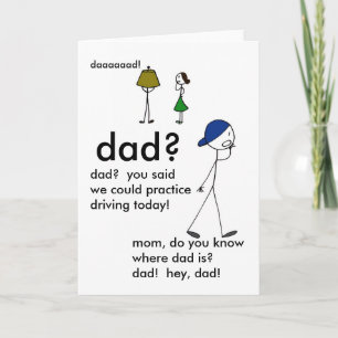 Tarjeta Lección de conducción