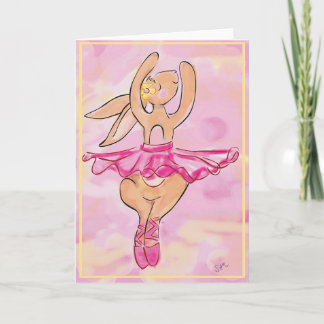 Tarjeta Lección de danza