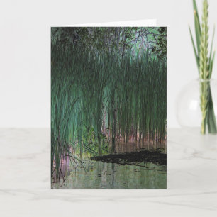 Tarjeta "Lechas" - Marsh & Pond Edge transformados digital