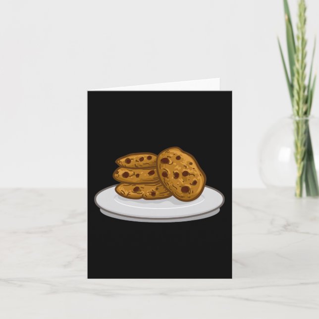 Tarjeta Leche y galletas Cookies Cookie Cookie Halloween (Anverso)