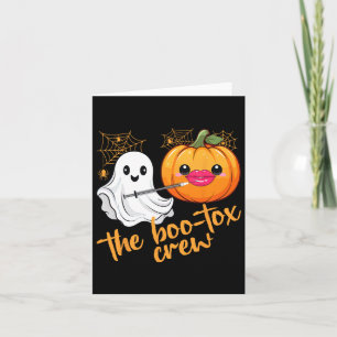 Tarjeta Lector de Botox Halloween Enfermera de Inyector Es