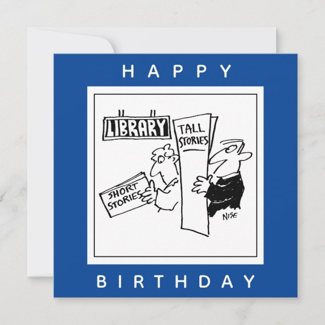 Tarjeta Lectores de libros en un Personalizado de bibliote (Anverso)