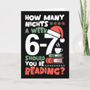 Tarjeta Lectura Divertida 67 Meme Profesor de Inglés Navid