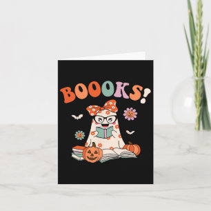 Tarjeta Leer más libros atemorizantes profesora Cute Hallo