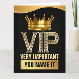 Tarjeta LEER: Nombrar VIP