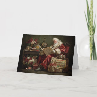 Tarjeta Leer todo sobre ello Feliz Navidad