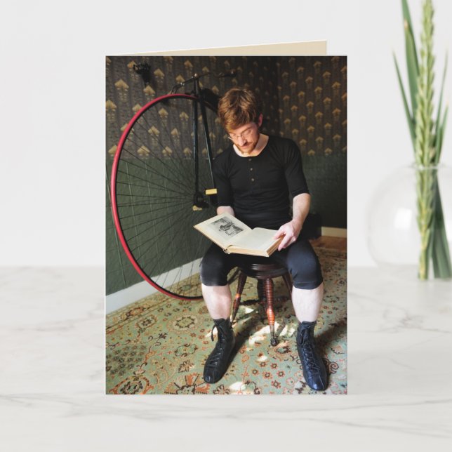 Tarjeta Leer y pensar—Cita victoriana (Anverso)