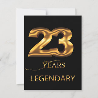 Tarjeta legendaria de 23 años