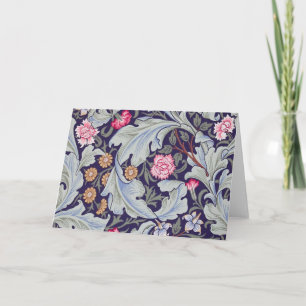 Tarjeta Leicester, William Morris
